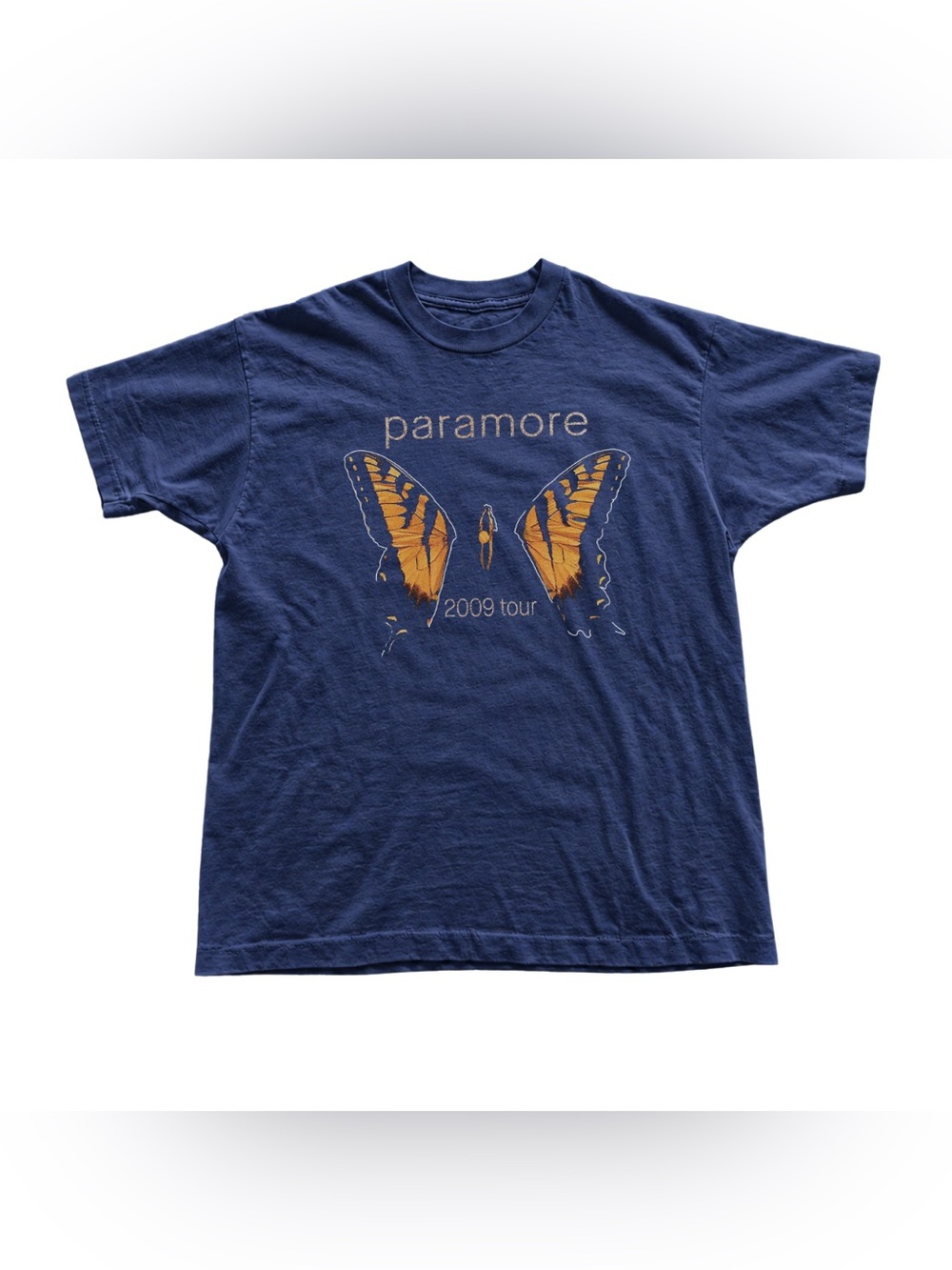 Navy Paramore Butterfly Tour Tee